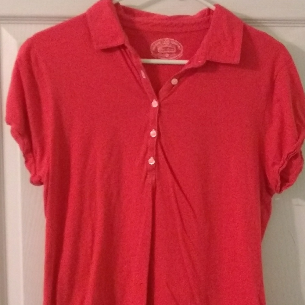 Cute orange polo shirt